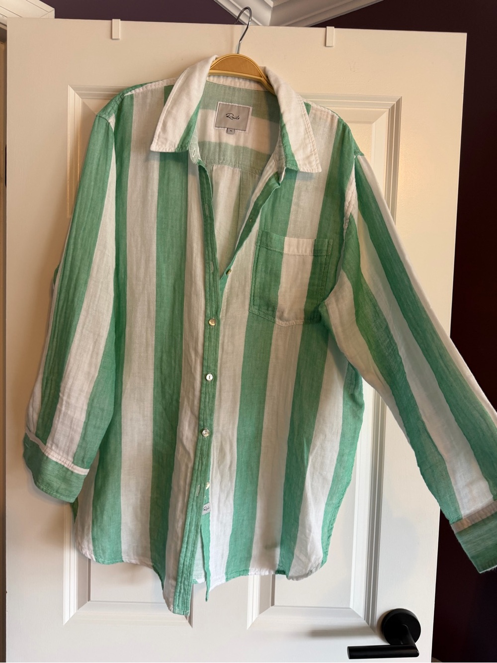 Rails Ellis Shirt Striped Organic Cotton Shirt